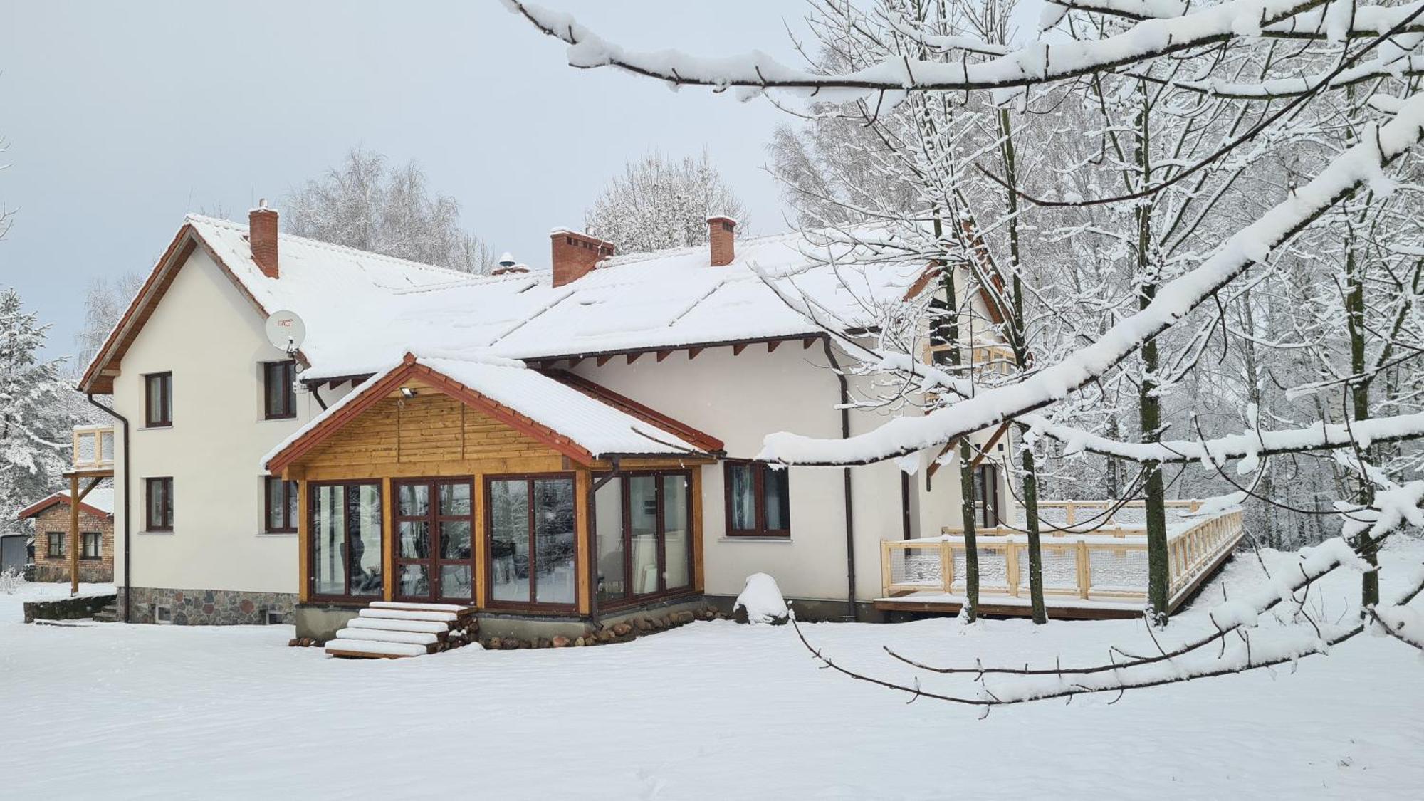 Hosteria Na Mazurach Домбрувно Екстер'єр фото